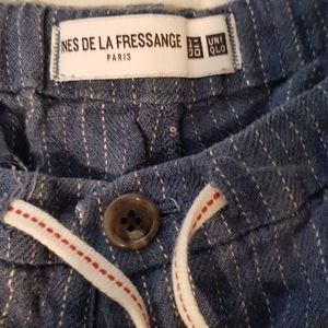 Ines de la Fressange blue pants